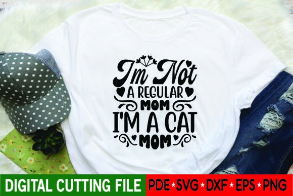 Cat Mom Graphics for Crafts and Blogs