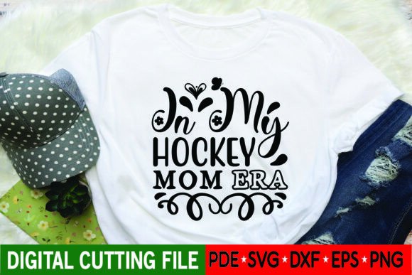 Hockey Mom Era SVG: Graphics for Crafts