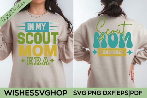 In My Scout Mom Era: Graphics for Crafts & Sales
