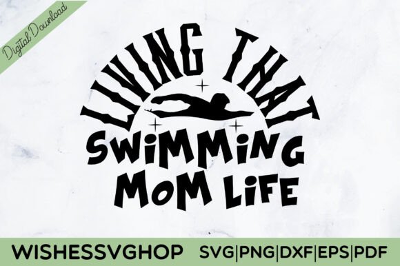 Living That Swimming Mom Life: Graphics for Crafts