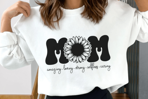 Mom Amazing Loving SVG: Graphics for Crafts