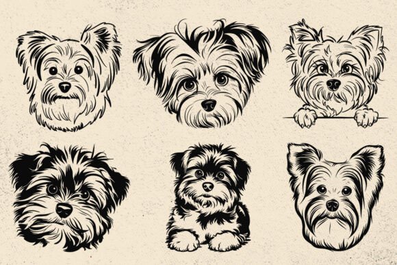 Morkie SVG Cricut: Graphics for Crafts & Branding