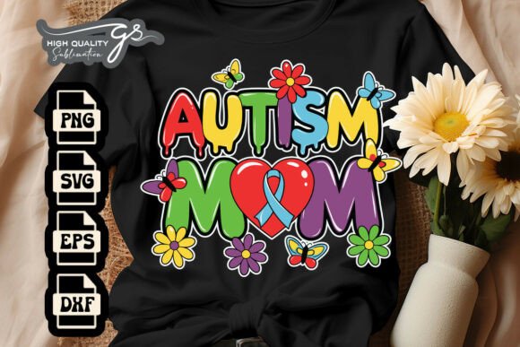 Reviewing the Autism Mom Awareness Rainbow SVG for Stitching